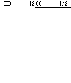 The new StatusBar
>{pebble-screenshot,pebble-screenshot--time-red}